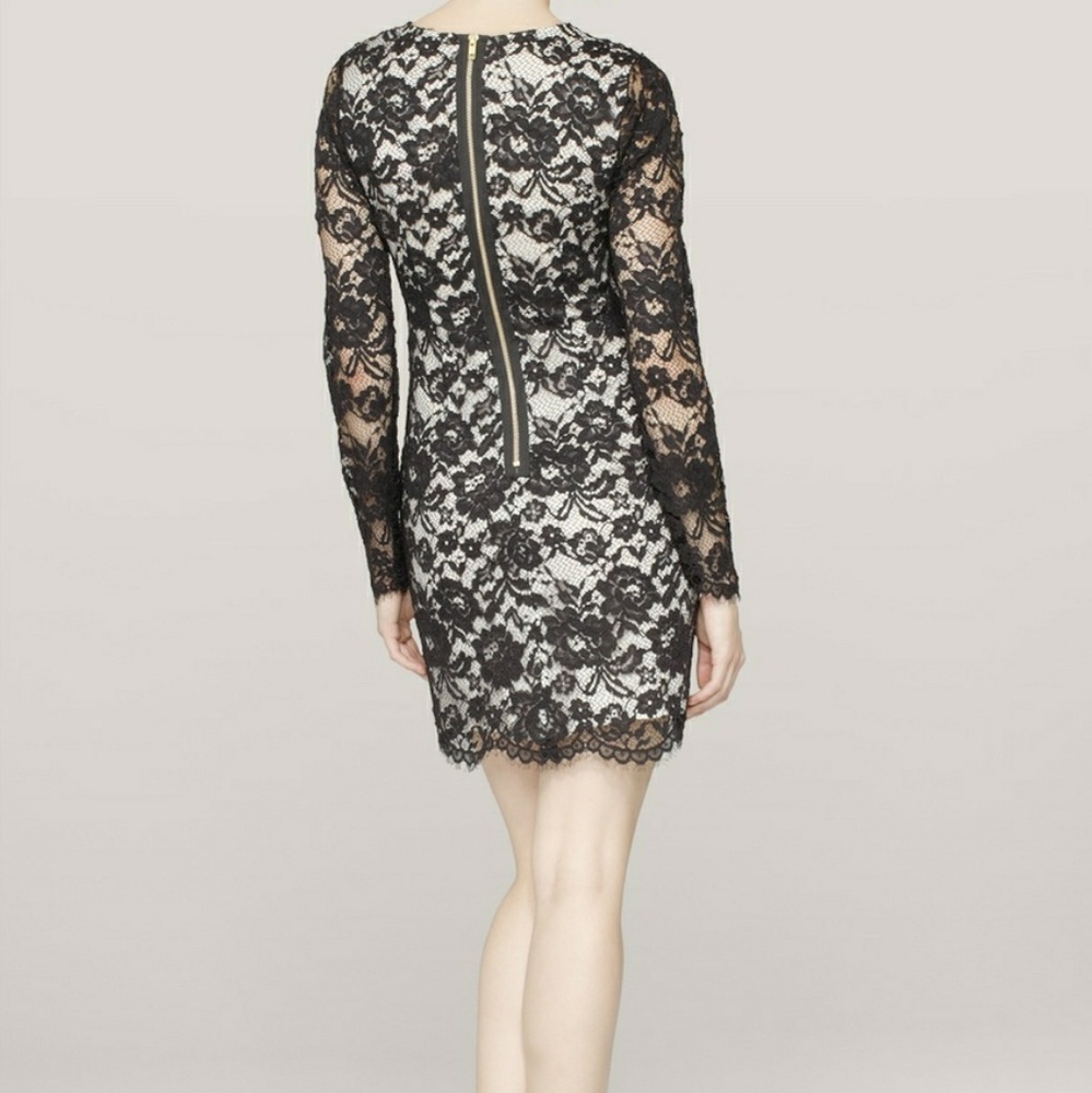 🆕️Theory Marique black lace dress size 10 - Picture 2 of 7